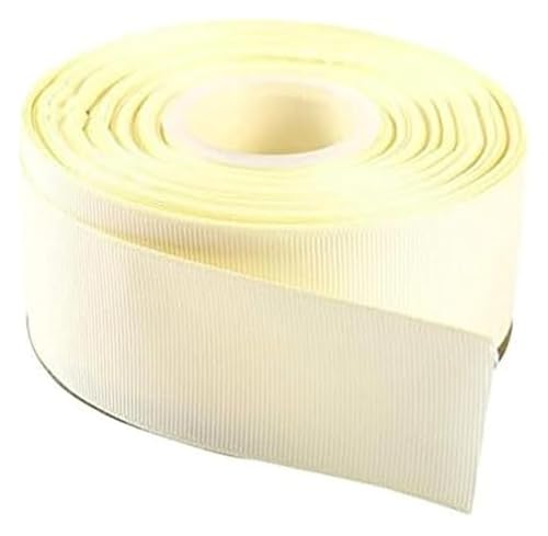 NXSLONE Geschenkband,Schleifenband, Weihnachten Dekorative Band (5 Yards/Lot) 6-4cm 1-1/2 "Ripsband Großhandel Geschenke wrap(BEIGE,6mm) von NXSLONE