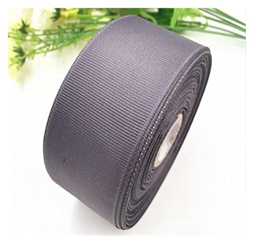 NXSLONE Geschenkband,Schleifenband, Weihnachten Dekorative Band (5 Yards/Lot) 6-4cm 1-1/2 "Ripsband Großhandel Geschenke wrap(DGRAY,25mm) von NXSLONE