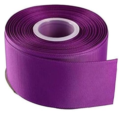 NXSLONE Geschenkband,Schleifenband, Weihnachten Dekorative Band (5 Yards/Lot) 6-4cm 1-1/2 "Ripsband Großhandel Geschenke wrap(Violet,15mm) von NXSLONE