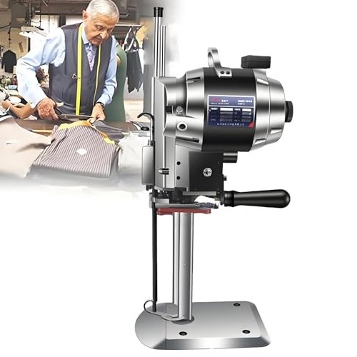 NYANS Elektrische Lederschneidemaschine, Stoffschneidemaschine mit Geradem Messer, Industrie Stoffschneidemaschine für Dicke Stoffe, Bekleidung und Leder 6" NYANS Elektrische Lederschneidemaschine, Stoffschneidemaschine mit Geradem Messer, Industrie Stoffschneidemaschine für Dicke Stoffe, Bekleidung und Leder 6" von NYANS