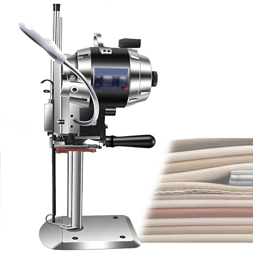 NYANS Elektrische Stoffschneidemaschine mit LED-Beleuchtung, Vertikales, Gerades Messer, Industrielle Stoffschneidemaschine mit Automatischem Messerschärfer 10" NYANS Elektrische Stoffschneidemaschine mit LED-Beleuchtung, Vertikales, Gerades Messer, Industrielle Stoffschneidemaschine mit Automatischem Messerschärfer 10" von NYANS