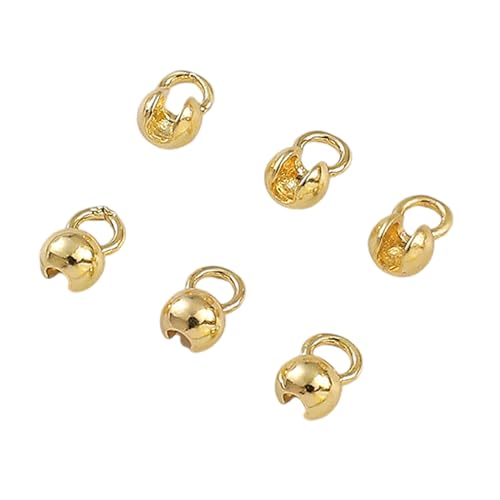 10 Stück sicherer Schmuck-Verschluss Muschelmuschel Perlen Spitze Kugel Kettenverbinder personalisierte Armbänder und Halsketten Fundstücke Schmuckverschlüsse von NYCEMAKEUP