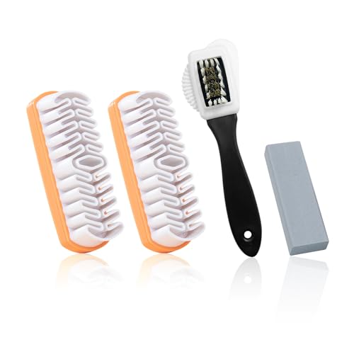3-Teilige Schuhbürste Mit 1 Radiergummi, Schuhputzwerkzeug, Schuhpflegezubehör, Sneaker-Reiniger, Wildleder-Schuhbürsten-Set, Sneaker-Reinigungsset, Mehrzweck-Schuhbürste 3-Teilige Schuhbürste Mit 1 Radiergummi, Schuhputzwerkzeug, Schuhpflegezubehör, Sneaker-Reiniger, Wildleder-Schuhbürsten-Set, Sneaker-Reinigungsset, Mehrzweck-Schuhbürste von NYGGTYK