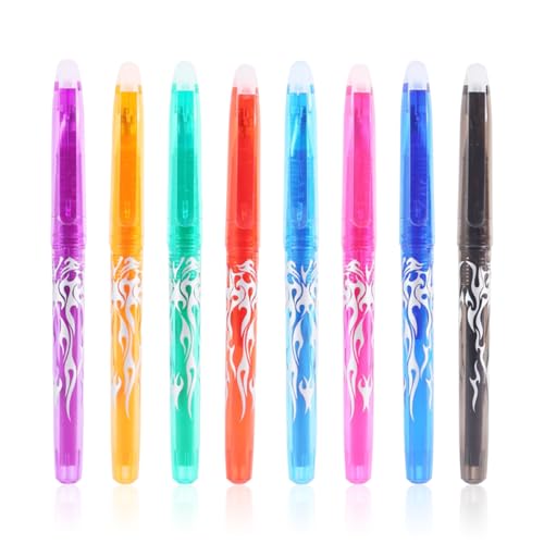 8-Teiliger Löschbarer Stift, Neutraler Kreativstift, Multi-Farb-Marker, Multifunktionsbilanzstift, Büro- Und Schulschreibableiter Aus Mehreren Funktionen 8-Teiliger Löschbarer Stift, Neutraler Kreativstift, Multi-Farb-Marker, Multifunktionsbilanzstift, Büro- Und Schulschreibableiter Aus Mehreren Funktionen von NYGGTYK