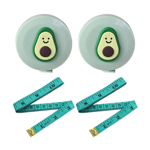 NYGGTYK 2 Stücke Cartoon -Bandmaß Und 2 Teile Bandmaß, Mini -Bandmaß, Schneiderbandmaß, Körpermesslineer, Flexible Bandmaß 2 Tassenhalter + 2 Pinsel NYGGTYK 2 Stücke Cartoon -Bandmaß Und 2 Teile Bandmaß, Mini -Bandmaß, Schneiderbandmaß, Körpermesslineer, Flexible Bandmaß 2 Tassenhalter + 2 Pinsel von NYGGTYK
