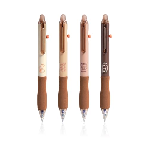NYGGTYK 4 Radierbare Kugelschreiber, Blauer Gelstift, Radierbarer Pilotenstift, Radierbarer Stift Mit Bärenmuster, 0,5 Mm Radierbarer Kugelschreiber NYGGTYK 4 Radierbare Kugelschreiber, Blauer Gelstift, Radierbarer Pilotenstift, Radierbarer Stift Mit Bärenmuster, 0,5 Mm Radierbarer Kugelschreiber von NYGGTYK