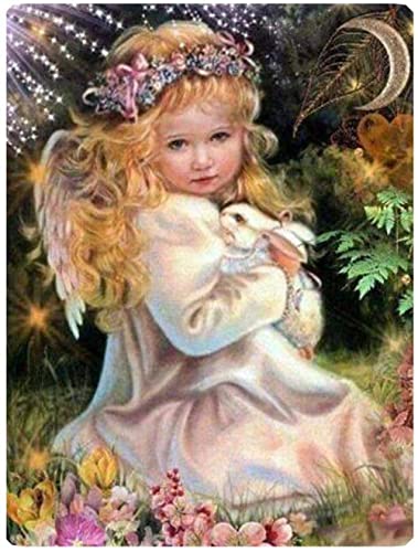 Kreuzstich Stickpackungen Vorgedruckt Set Erwachsene, Engel Portrait Kristall,40×50cm,Stickvorlagen Stickbilder Kreuzstich Stickpackung Sticken Starter Set für Erwachsene Kinder AnfäNger Kreuzstich Stickpackungen Vorgedruckt Set Erwachsene, Engel Portrait Kristall,40×50cm,Stickvorlagen Stickbilder Kreuzstich Stickpackung Sticken Starter Set für Erwachsene Kinder AnfäNger von NYIXIA