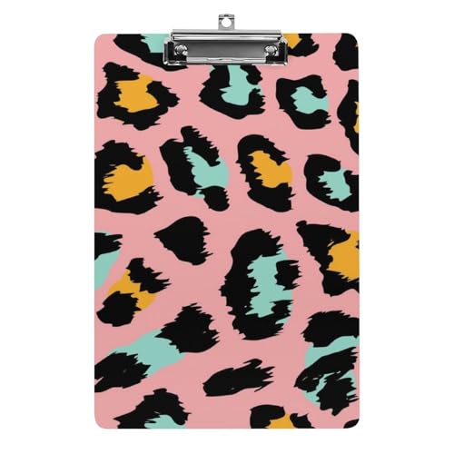 Blauer Leopard Klemmbretter A4 Klemmbrettmappe Schreibbrett Zwischenablage Mit Low Profile Clip Blauer Leopard Klemmbretter A4 Klemmbrettmappe Schreibbrett Zwischenablage Mit Low Profile Clip von NYKVTG