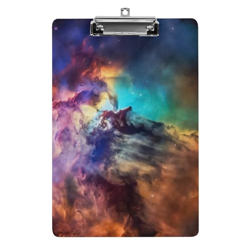 Buntes Weltall Klemmbrett A4 Schreibbrett Pad Halter Für Büro Klassenzimmer Restaurants Buntes Weltall Klemmbrett A4 Schreibbrett Pad Halter Für Büro Klassenzimmer Restaurants von NYKVTG