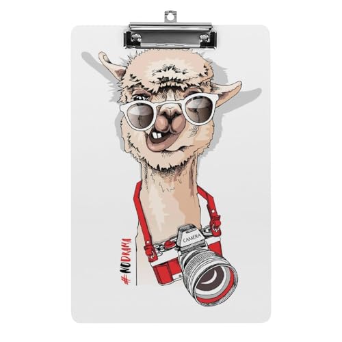 Cartoon-Alpaka Klemmbretter A4 Klemmbrettmappe Schreibbrett Zwischenablage Mit Low Profile Clip Cartoon-Alpaka Klemmbretter A4 Klemmbrettmappe Schreibbrett Zwischenablage Mit Low Profile Clip von NYKVTG