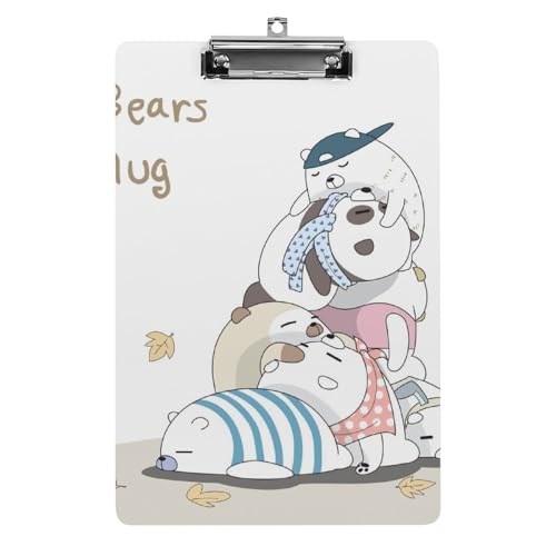 Cartoon Klemmbrett Zum Aufhängen Clipboard Hartplatten Klemme Für Papier Dokumente von NYKVTG