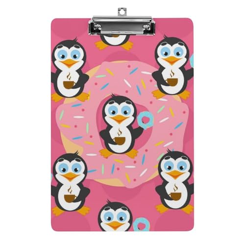 Cartoon-Pinguin Klemmbretter A4 Klemmbrettmappe Schreibbrett Zwischenablage Mit Low Profile Clip Cartoon-Pinguin Klemmbretter A4 Klemmbrettmappe Schreibbrett Zwischenablage Mit Low Profile Clip von NYKVTG