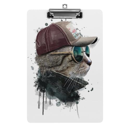 Coole Katze Klemmbrett Zum Aufhängen Clipboard Hartplatten Klemme Für Papier Dokumente Coole Katze Klemmbrett Zum Aufhängen Clipboard Hartplatten Klemme Für Papier Dokumente von NYKVTG
