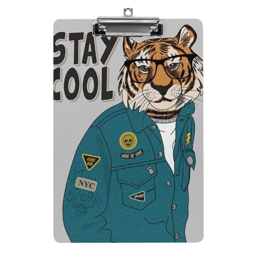 Cooler Tiger Klemmbrett Zum Aufhängen Clipboard Hartplatten Klemme Für Papier Dokumente Cooler Tiger Klemmbrett Zum Aufhängen Clipboard Hartplatten Klemme Für Papier Dokumente von NYKVTG