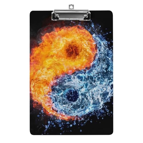 Eis Und Feuer Tai Chi Klemmbrett Zum Aufhängen Clipboard Hartplatten Klemme Für Papier Dokumente Eis Und Feuer Tai Chi Klemmbrett Zum Aufhängen Clipboard Hartplatten Klemme Für Papier Dokumente von NYKVTG