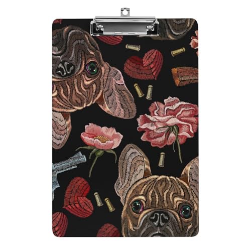 Farbige Hundeblume Klemmbrett A4 Schreibbrett Pad Halter Für Büro Klassenzimmer Restaurants Farbige Hundeblume Klemmbrett A4 Schreibbrett Pad Halter Für Büro Klassenzimmer Restaurants von NYKVTG