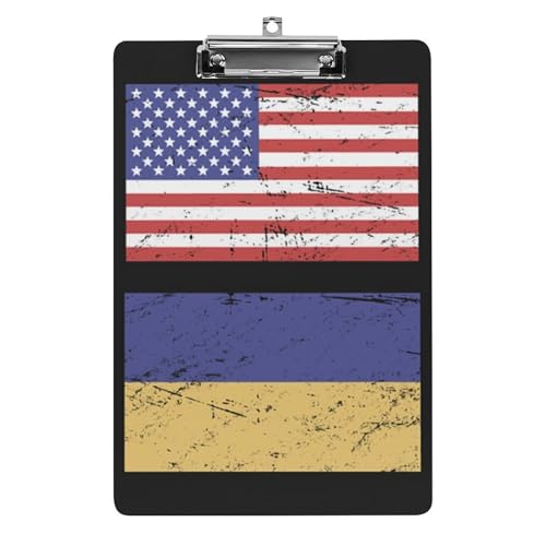 Flagge Der Vereinigten Staaten Klemmbretter A4 Klemmbrettmappe Schreibbrett Zwischenablage Mit Low Profile Clip Flagge Der Vereinigten Staaten Klemmbretter A4 Klemmbrettmappe Schreibbrett Zwischenablage Mit Low Profile Clip von NYKVTG