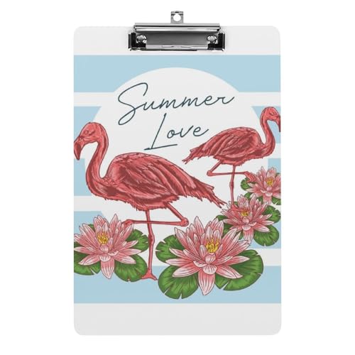 Flamingo Klemmbrett A4 Schreibbrett Pad Halter Für Büro Klassenzimmer Restaurants Flamingo Klemmbrett A4 Schreibbrett Pad Halter Für Büro Klassenzimmer Restaurants von NYKVTG