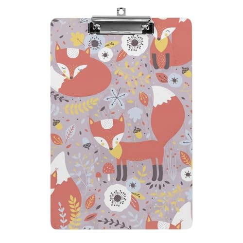 Fuchsblume Klemmbrett Zum Aufhängen Clipboard Hartplatten Klemme Für Papier Dokumente Fuchsblume Klemmbrett Zum Aufhängen Clipboard Hartplatten Klemme Für Papier Dokumente von NYKVTG