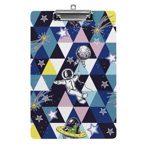 Geometrischer Raum Klemmbrett A4 Schreibbrett Pad Halter Für Büro Klassenzimmer Restaurants Geometrischer Raum Klemmbrett A4 Schreibbrett Pad Halter Für Büro Klassenzimmer Restaurants von NYKVTG