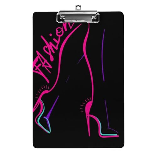 High Heel Klemmbretter A4 Klemmbrettmappe Schreibbrett Zwischenablage Mit Low Profile Clip High Heel Klemmbretter A4 Klemmbrettmappe Schreibbrett Zwischenablage Mit Low Profile Clip von NYKVTG