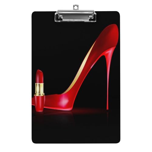 High Heels Lippenstift Klemmbrett Zum Aufhängen Clipboard Hartplatten Klemme Für Papier Dokumente High Heels Lippenstift Klemmbrett Zum Aufhängen Clipboard Hartplatten Klemme Für Papier Dokumente von NYKVTG