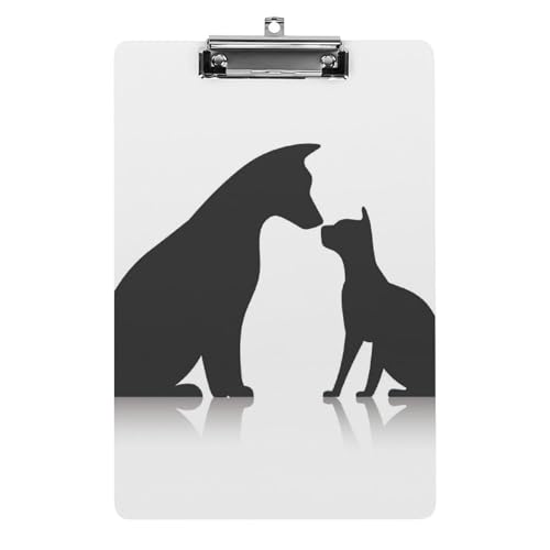 Katzen Hunde Klemmbretter A4 Klemmbrettmappe Schreibbrett Zwischenablage Mit Low Profile Clip Katzen Hunde Klemmbretter A4 Klemmbrettmappe Schreibbrett Zwischenablage Mit Low Profile Clip von NYKVTG