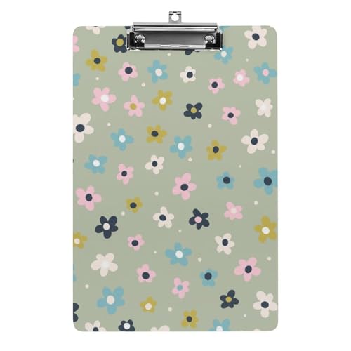 Kleine Blumen Klemmbretter A4 Klemmbrettmappe Schreibbrett Zwischenablage Mit Low Profile Clip Kleine Blumen Klemmbretter A4 Klemmbrettmappe Schreibbrett Zwischenablage Mit Low Profile Clip von NYKVTG