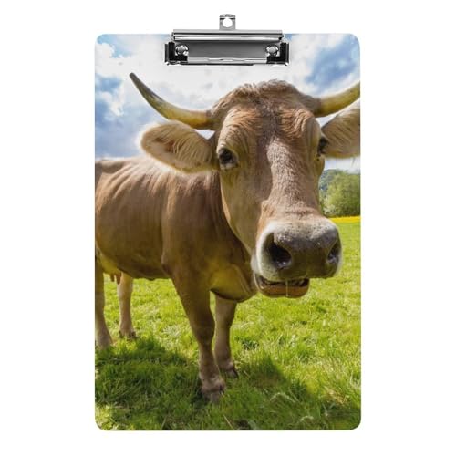 Kuh Klemmbretter A4 Klemmbrettmappe Schreibbrett Zwischenablage Mit Low Profile Clip Kuh Klemmbretter A4 Klemmbrettmappe Schreibbrett Zwischenablage Mit Low Profile Clip von NYKVTG