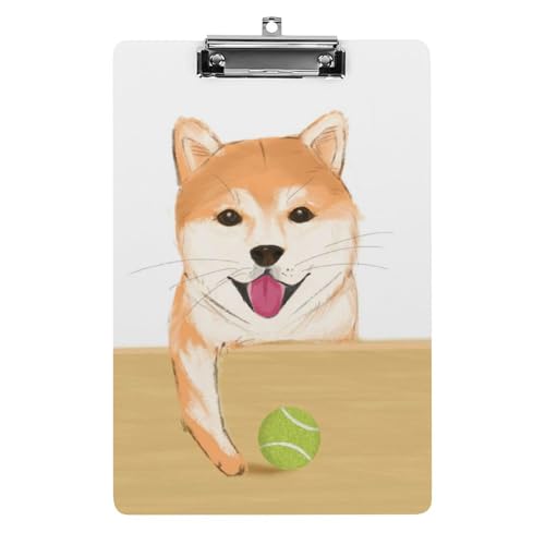 Lustiger Hund Klemmbrett Zum Aufhängen Clipboard Hartplatten Klemme Für Papier Dokumente von NYKVTG