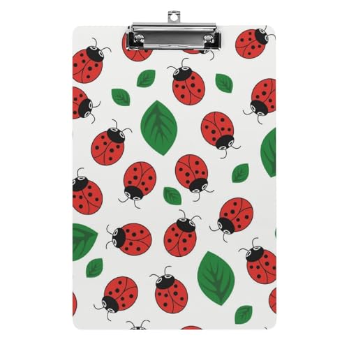 Marienkäfer Klemmbrett A4 Schreibbrett Pad Halter Für Büro Klassenzimmer Restaurants Marienkäfer Klemmbrett A4 Schreibbrett Pad Halter Für Büro Klassenzimmer Restaurants von NYKVTG