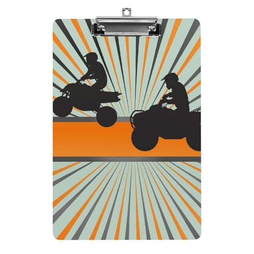 Quad-Bike Klemmbrett A4 Schreibbrett Pad Halter Für Büro Klassenzimmer Restaurants Quad-Bike Klemmbrett A4 Schreibbrett Pad Halter Für Büro Klassenzimmer Restaurants von NYKVTG