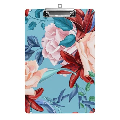 Rose Klemmbretter A4 Klemmbrettmappe Schreibbrett Zwischenablage Mit Low Profile Clip Rose Klemmbretter A4 Klemmbrettmappe Schreibbrett Zwischenablage Mit Low Profile Clip von NYKVTG