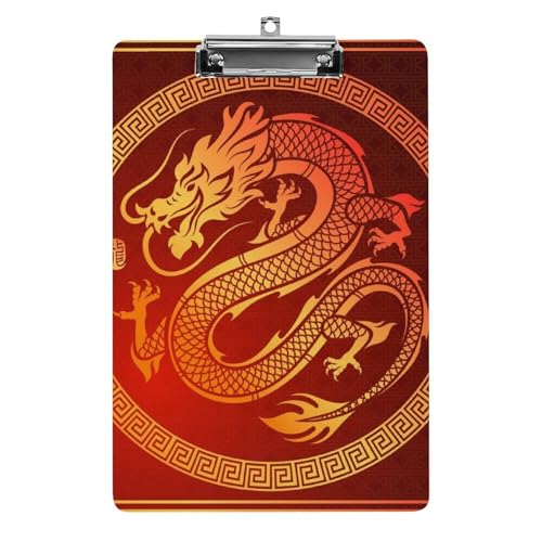Roter Drache Klemmbrett Zum Aufhängen Clipboard Hartplatten Klemme Für Papier Dokumente Roter Drache Klemmbrett Zum Aufhängen Clipboard Hartplatten Klemme Für Papier Dokumente von NYKVTG