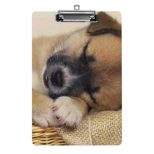 Schlafender Hund Klemmbrett Zum Aufhängen Clipboard Hartplatten Klemme Für Papier Dokumente Schlafender Hund Klemmbrett Zum Aufhängen Clipboard Hartplatten Klemme Für Papier Dokumente von NYKVTG