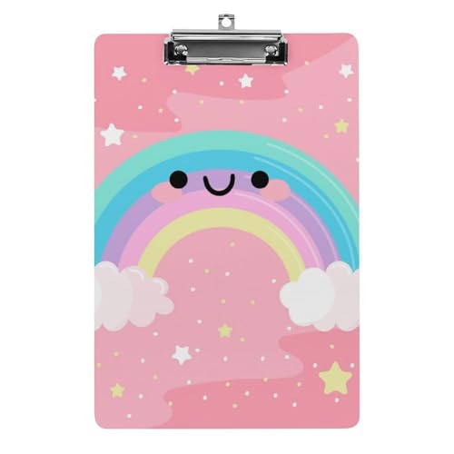 Stern-Regenbogen Klemmbrett A4 Schreibbrett Pad Halter Für Büro Klassenzimmer Restaurants Stern-Regenbogen Klemmbrett A4 Schreibbrett Pad Halter Für Büro Klassenzimmer Restaurants von NYKVTG