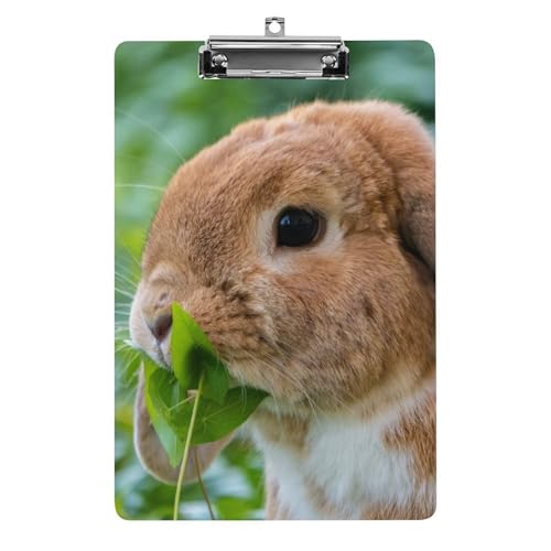 Süßes Kaninchen Klemmbrett A4 Schreibbrett Pad Halter Für Büro Klassenzimmer Restaurants Süßes Kaninchen Klemmbrett A4 Schreibbrett Pad Halter Für Büro Klassenzimmer Restaurants von NYKVTG