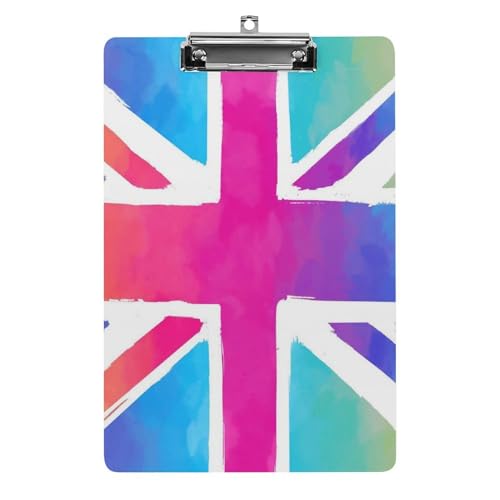 Union Jack Klemmbrett A4 Schreibbrett Pad Halter Für Büro Klassenzimmer Restaurants Union Jack Klemmbrett A4 Schreibbrett Pad Halter Für Büro Klassenzimmer Restaurants von NYKVTG