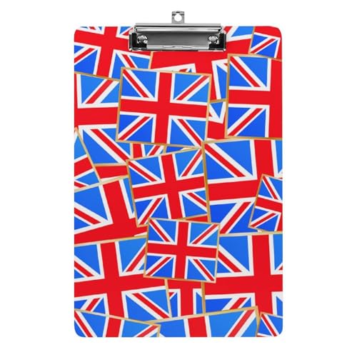 Union Jack Klemmbrett A4 Schreibbrett Pad Halter Für Büro Klassenzimmer Restaurants Union Jack Klemmbrett A4 Schreibbrett Pad Halter Für Büro Klassenzimmer Restaurants von NYKVTG