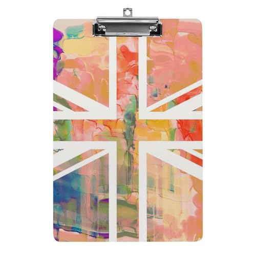 Union Jack Klemmbrett A4 Schreibbrett Pad Halter Für Büro Klassenzimmer Restaurants Union Jack Klemmbrett A4 Schreibbrett Pad Halter Für Büro Klassenzimmer Restaurants von NYKVTG