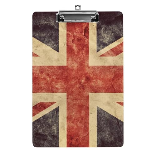 Union Jack Klemmbretter A4 Klemmbrettmappe Schreibbrett Zwischenablage Mit Low Profile Clip Union Jack Klemmbretter A4 Klemmbrettmappe Schreibbrett Zwischenablage Mit Low Profile Clip von NYKVTG