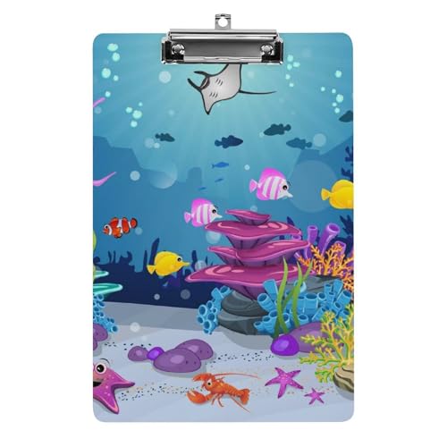 Unterwasser Klemmbrett Zum Aufhängen Clipboard Hartplatten Klemme Für Papier Dokumente von NYKVTG