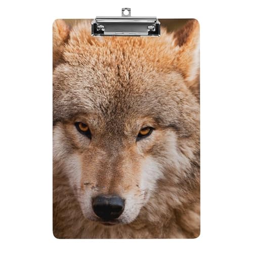 Wolf Klemmbrett Zum Aufhängen Clipboard Hartplatten Klemme Für Papier Dokumente von NYKVTG