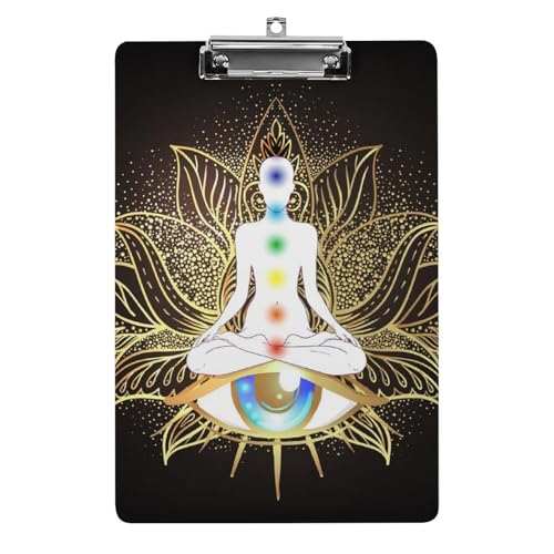 Yoga Klemmbrett A4 Schreibbrett Pad Halter Für Büro Klassenzimmer Restaurants Yoga Klemmbrett A4 Schreibbrett Pad Halter Für Büro Klassenzimmer Restaurants von NYKVTG