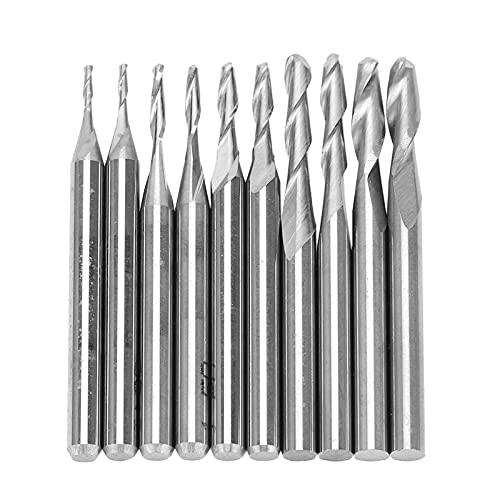 10 Stk. Spiral fräser Robustes Gravur schnitz werkzeug mit 5-Arten Blades pezifi kationen für den Außenbereich 10 Stk. Spiral fräser Robustes Gravur schnitz werkzeug mit 5-Arten Blades pezifi kationen für den Außenbereich von NYSUZHOUJI