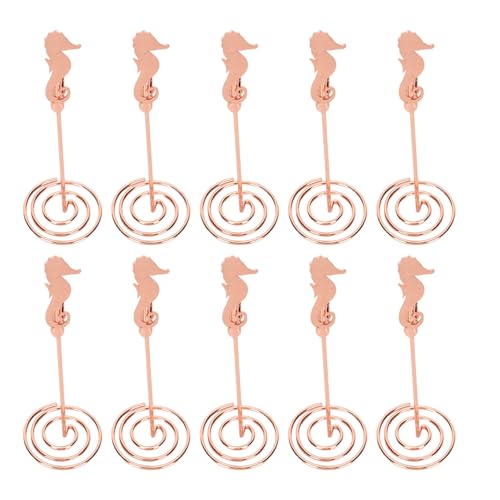 10pcs Table Card Clip Halter Metall Nummer Ständer verhindern Slip Decorative für Hochzeitsbankett 10pcs Table Card Clip Halter Metall Nummer Ständer verhindern Slip Decorative für Hochzeitsbankett von NYSUZHOUJI