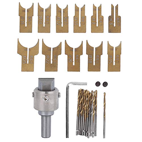 26pcs Router Bit Set Tragbares Holzbearbeitungswerkzeug mit hoher Härte Legierung Stahl Perlenmahlen für Holzbearbeitung von NYSUZHOUJI