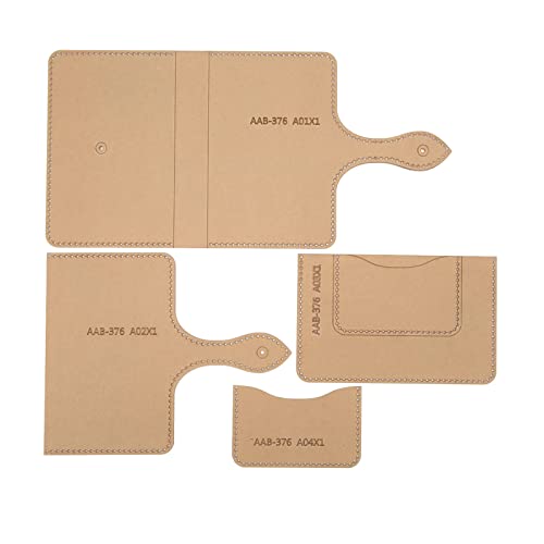 Acryl -Bag -Vorlage Set Schneiden von Handarbeit Lederhandwerk für die Passportsack -Herstellung von NYSUZHOUJI