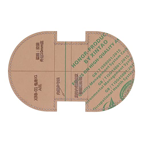 Acryl Brieftasche Schablone Handarbeit präzise schneiden klare Acrylvorlage Spezifische Geldbörse Leder Brieftasche Vorlage von NYSUZHOUJI