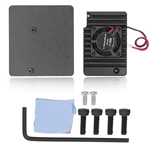 Aluminiumlegierung Router Kühlschale Nanopi R2s Wärme -Dissipation -Gehäuse Kit (Schwarz) von NYSUZHOUJI